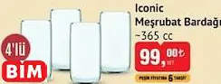 PAŞABAHÇE ICONİC MEŞRUBAT BARDAĞI ~365 CC